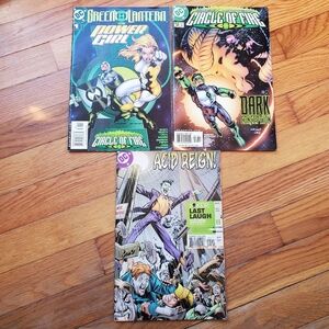 Dc Comics comic books green lantern power girl acid reign circle of fire‎ 2000